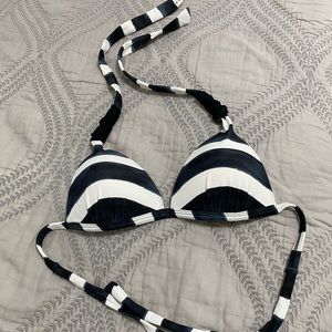 Wet Seal Striped Bathing suit top